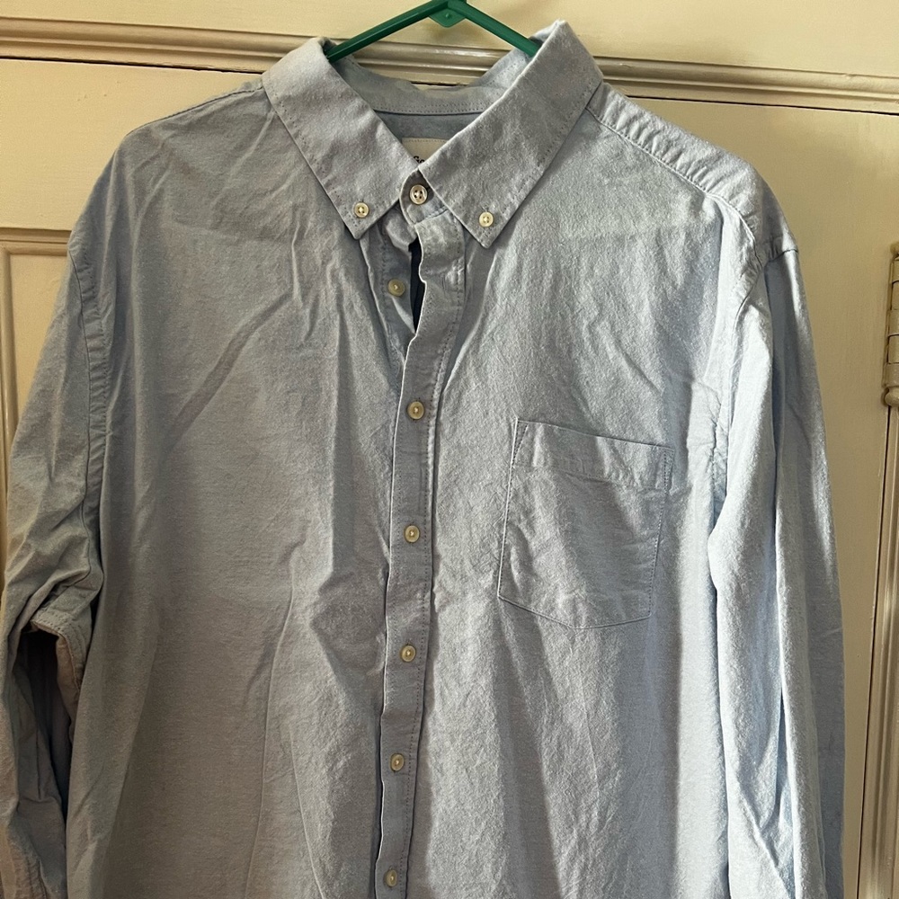 XL Blue ls dress shirt
